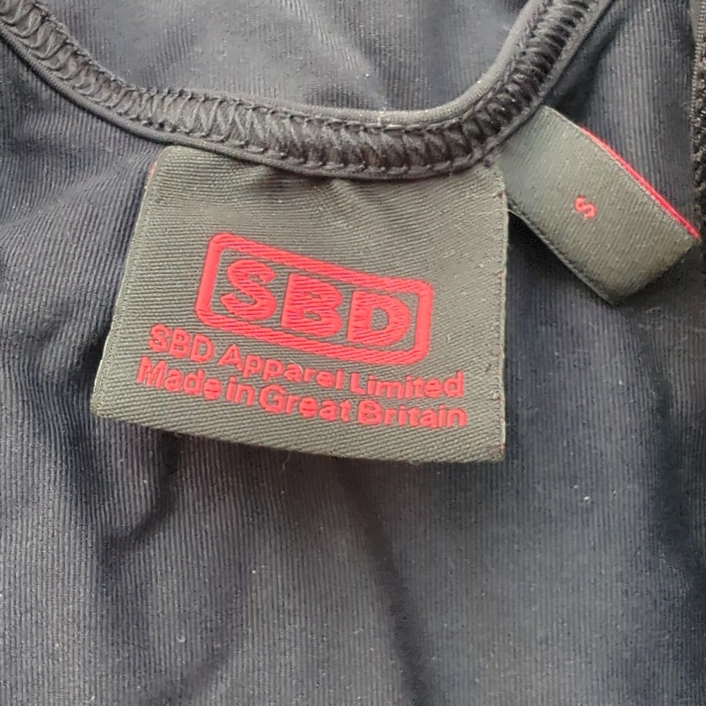 SBD Original All Black Singlet Unisex-small - Picture 2 of 2